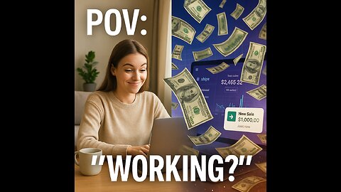 “Working from home” is what they see;