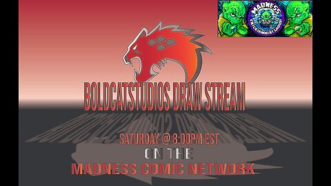 Boldcat Studios DrawStream! E126 via the Madness