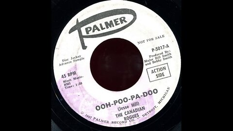 The Canadian Rogues - Ooh-poo-pa-doo / Keep In Touch (1966) Single, Promo