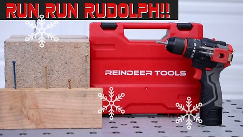 Reindeer Tools “Rudolph” 16V Cordless Drill Review