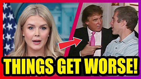 Live TV Show ERUPTS as Karoline Leavitt PANICS After Epstein Scandal EXPOSED!