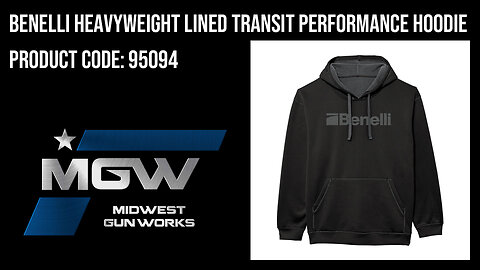 Benelli Heavyweight Lined Transit Performance Hoodie - 95094
