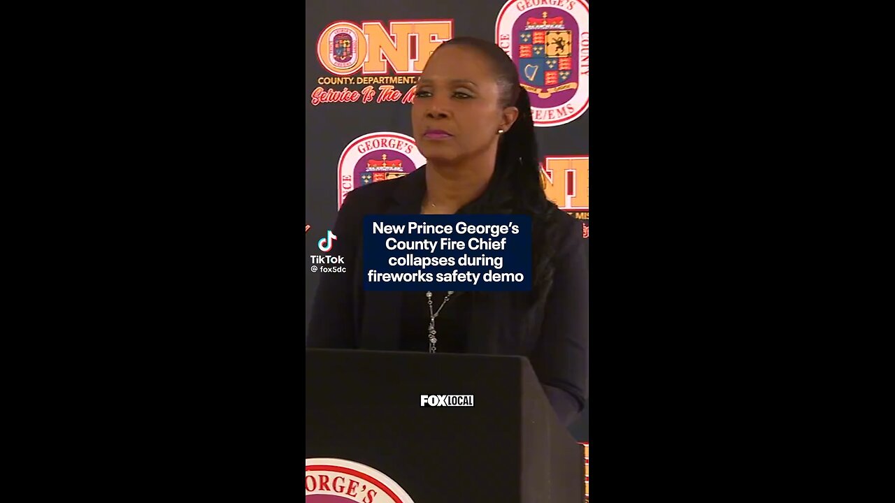 Prince George County fire chief collapsed