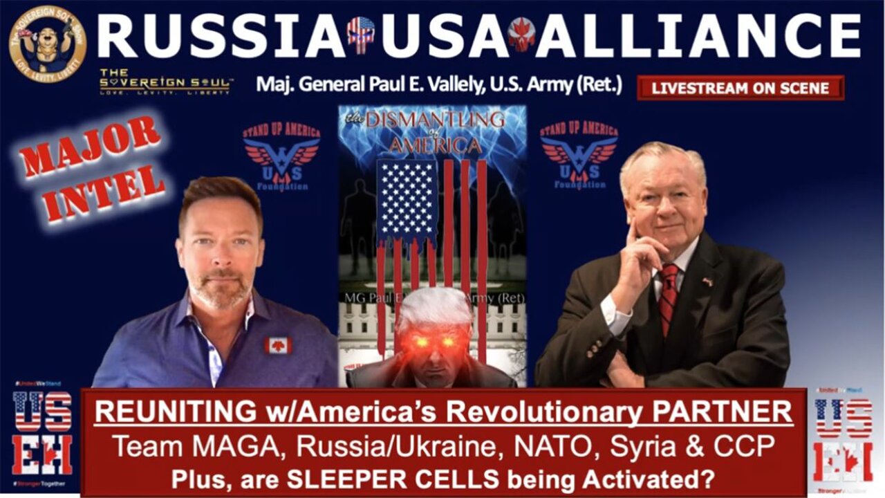 Brad Wozny BIG Intel June 28: "Maj. General Paul Vallely on Reuniting America with Russia"