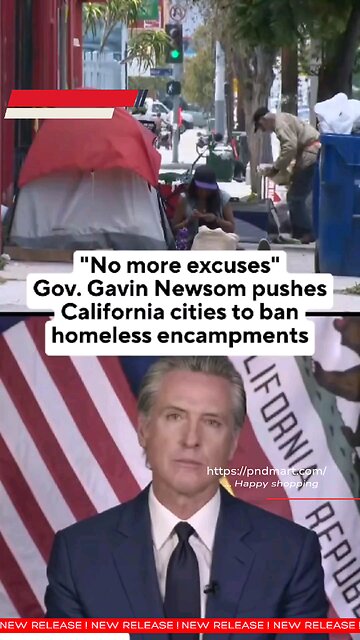 No more excuses! Gov. Gavin Newsom unveils