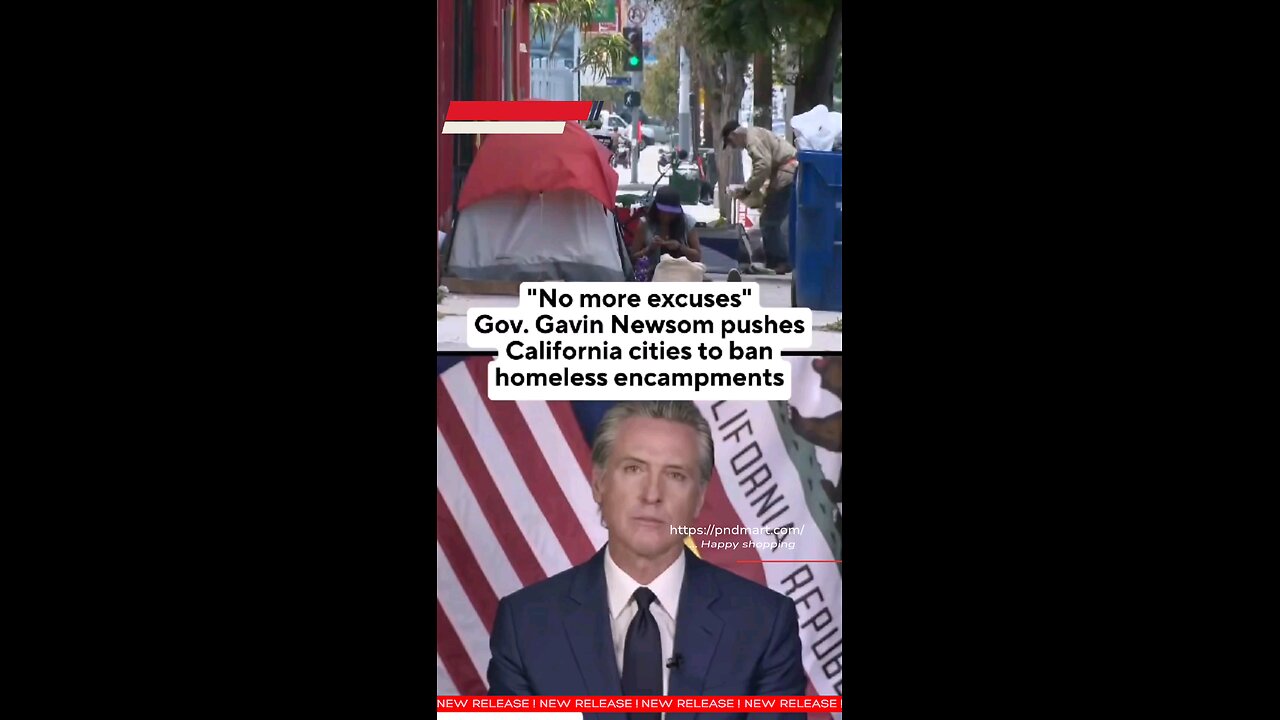 No more excuses! Gov. Gavin Newsom unveils