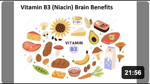 Niacin Vitamin B3 Brain Benefits
