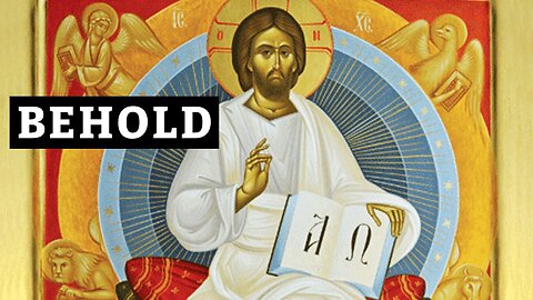 Christ Proclaims Himself as Alpha and Omega