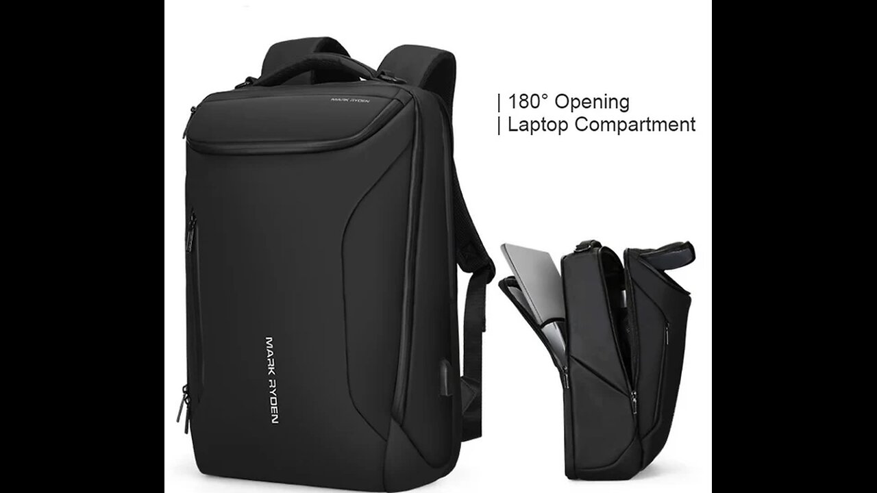 Multifunctional 33L Large-capacity Backpack, with Streamlined Shape, Waterproof Design