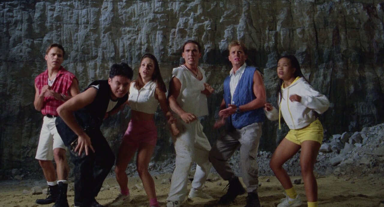 Mighty Morphin Power Rangers The Movie 1995 - Power Rangers vs Ooze Men