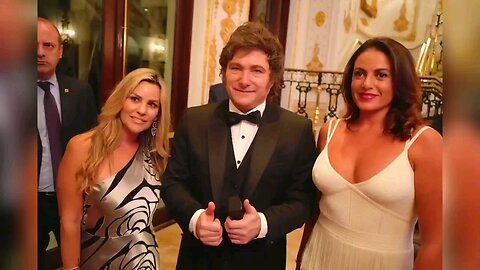 President Javier Milei receives a heroes welcome tonight at Mar-a-Lago