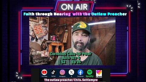 Cornelius Calls for Peter Acts 10:1-8 S2 Ep 25