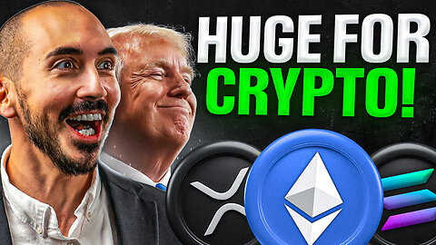 TRUMP: Crypto APPROVED For 401ks! (XRP, SOL, & ETH WILL PUMP HARD)