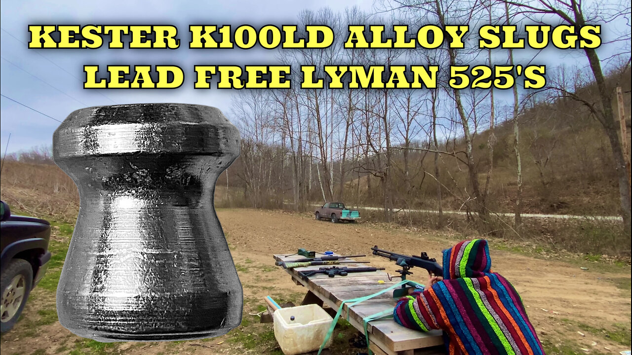 Kester K100LD Alloy Lyman 525 Slug Testing - Smoothbore