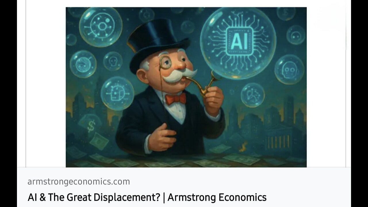 Martin Armstrong Writings ~ Ai and the Great Displacement