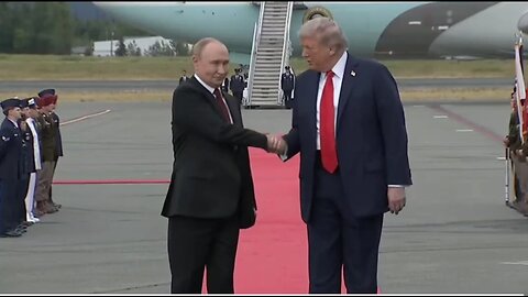 Trump Meets With Putin In Alaska Ahead Of Their Closed Door Meeting