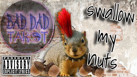 SWALLOW MY NUTS (VISUALIZER/LYRIC VIDEO) - BAD DAD TAROT