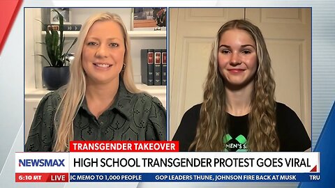 Female high jumpers refuse to take podium with trans athlete