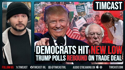Democrat Polls Hit NEW LOW, Anti-Trump Smears BACKFIRING, Trump Approval Is REBOUNDING