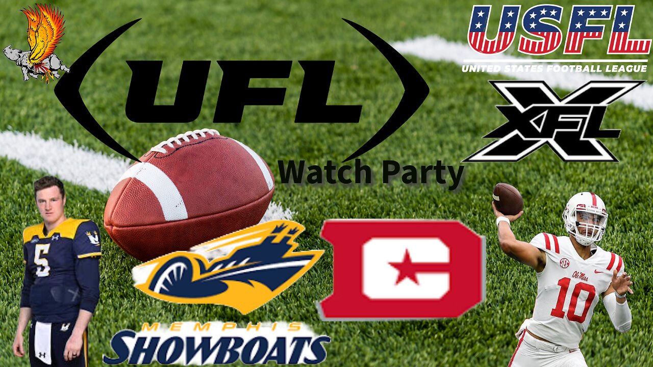 Memphis Showboats Vs D.C Defenders Week 2: UFL LIVE Watch Party and Play by Play