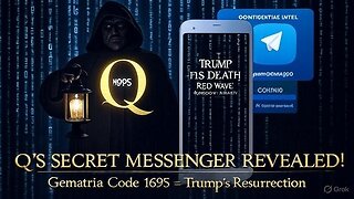⚠️ SHADOW OF EZRA CODE 1695: Q's SECRET MESSENGER EXPOSED! (Gematria Decode + Emergency System Tests)