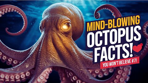 The Genius of the Ocean! Mind-Blowing Octopus Facts You Must See!
