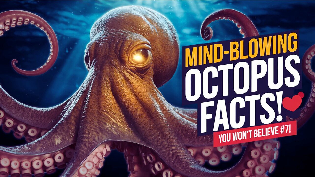 The Genius of the Ocean! Mind-Blowing Octopus Facts You Must See!