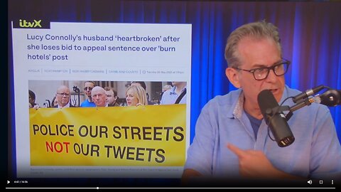 English Lucy Connolly loses appeal over burn hotels post w/James Li▮The Jimmy Dore Show