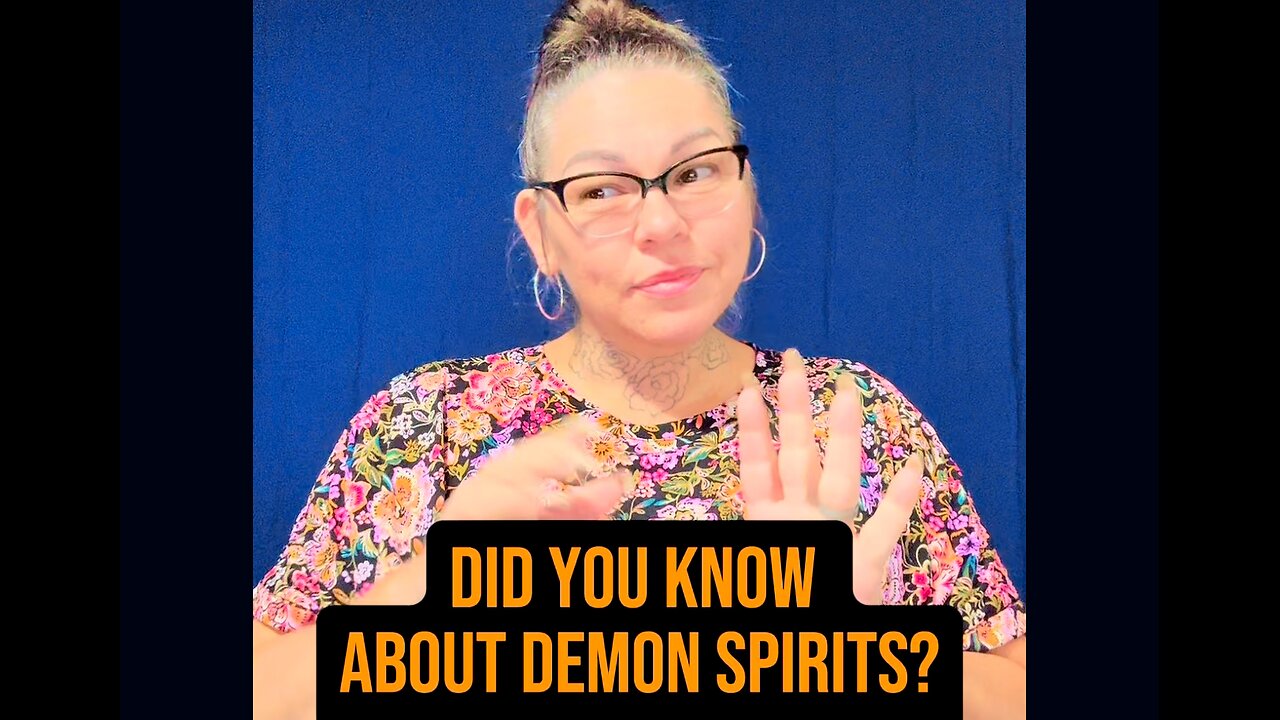 Did You Know About Demon Spirits?! Don’t Wait! 😱 #ASL #deaf #signlanguage