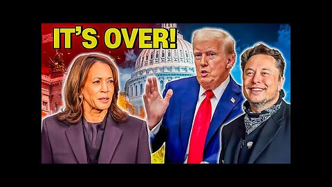 🚨 Trump & Elon Musk DROP Kamala Harris BOMBSHELL — “It’s OVER!” 🔥👀