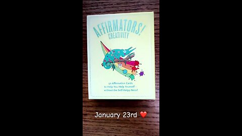 1/23/26: nothing is wasted