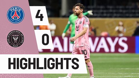 Lionel Messi ,Inter Miami Eliminated from FIFA Club World Cup by PSG
