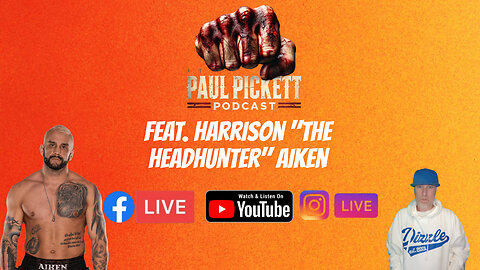 Live Interview with BKFC Fighter Harrison "The HeadHunter" Aiken