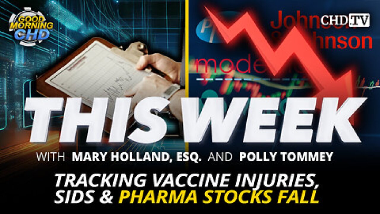 Tracking Vaccine Injuries, SIDS & Pharma Stocks Fall