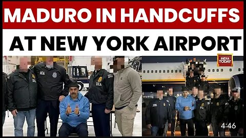 US-Venezuela News: First Images of Nicolas Maduro on US Soil | Maduro In US Custody | India Today