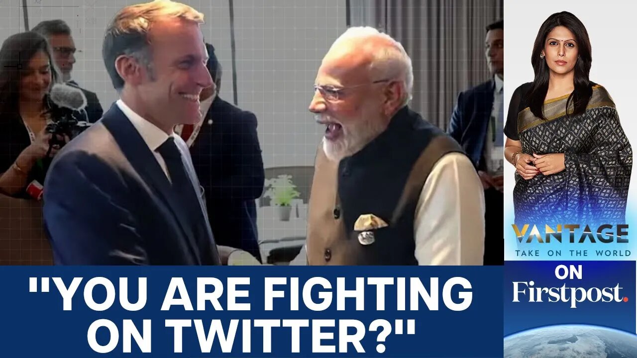 PM Modi Cracks a Joke with Macron at G7 Summit _ Vantage with Palki Sharma _ N18G