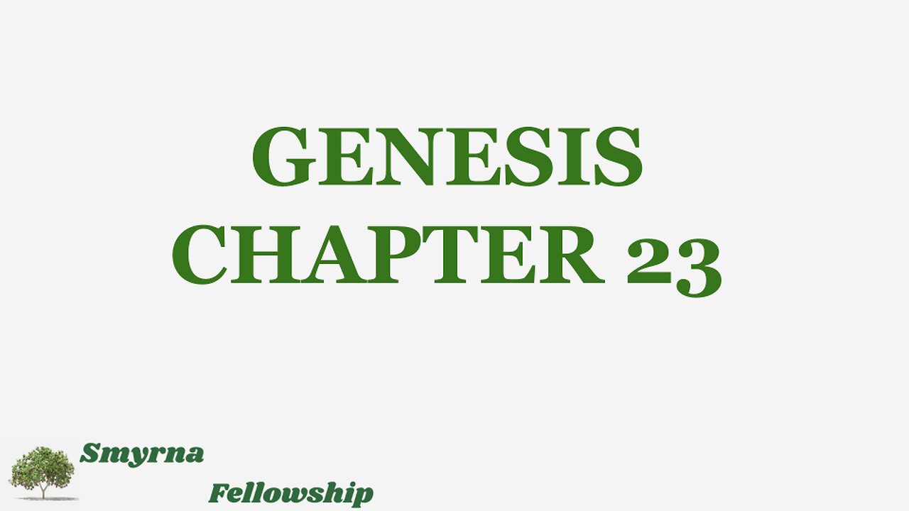 Genesis 23