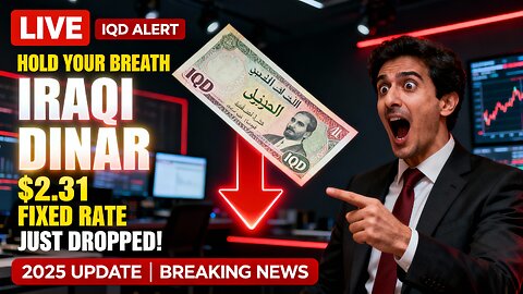 🚨 HOLD YOUR BREATH — Iraqi Dinar $2.31 Fixed Rate Just DROPPED! 💰🔥 💥 Iraqi Dinar News 2026