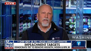 Rep Chip Roy: Cabinet Impeachment Efforts Are Ridiculous!