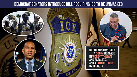 Democrat Senators Introduce Bill Requiring ICE To Be Unmasked Visible Act
