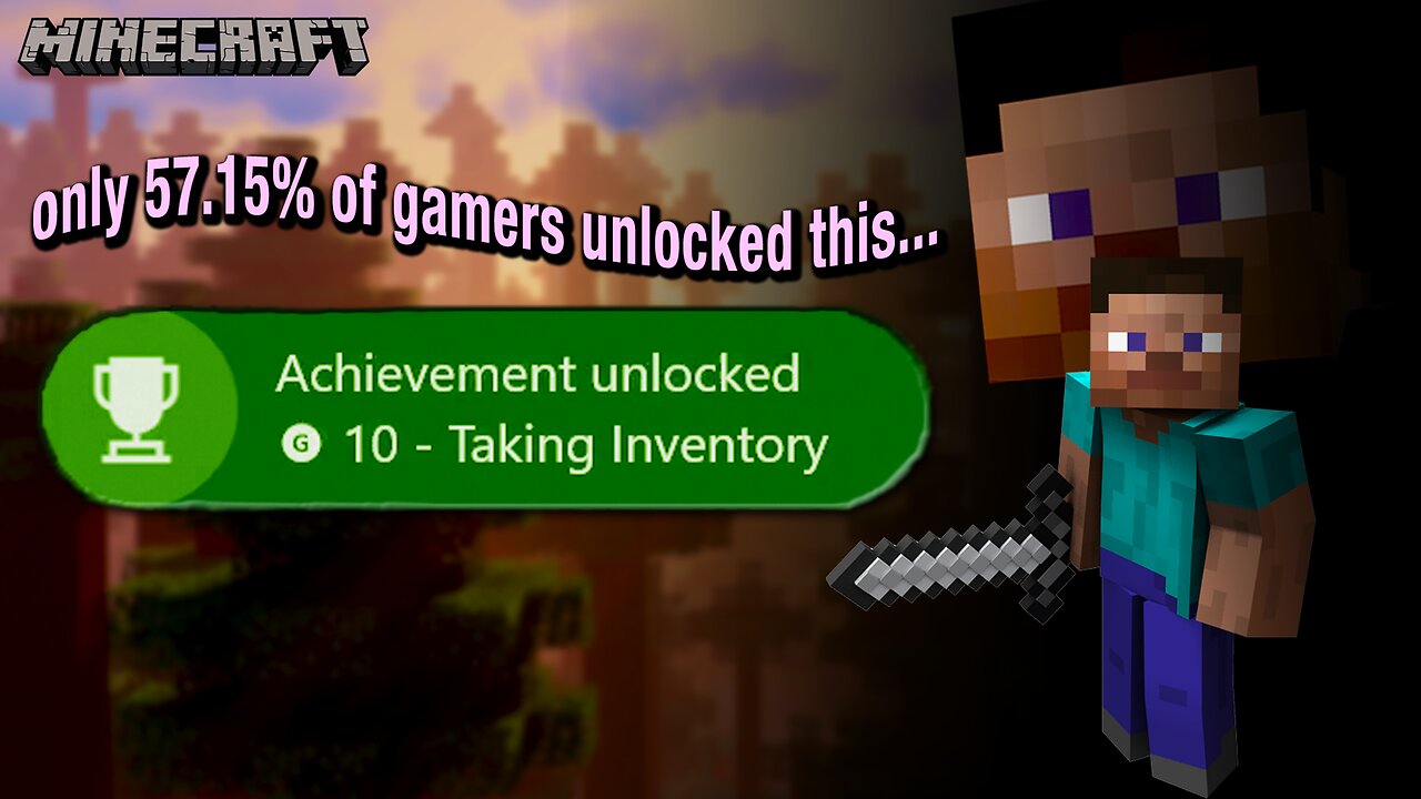 Only 57% of Gamers got this Minecraft Achievement