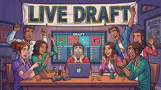 Crush the Competition: LIVE Fantasy Football Draft Like a PRO!
