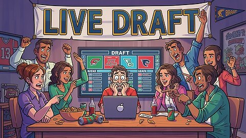 Crush the Competition: LIVE Fantasy Football Draft Like a PRO!