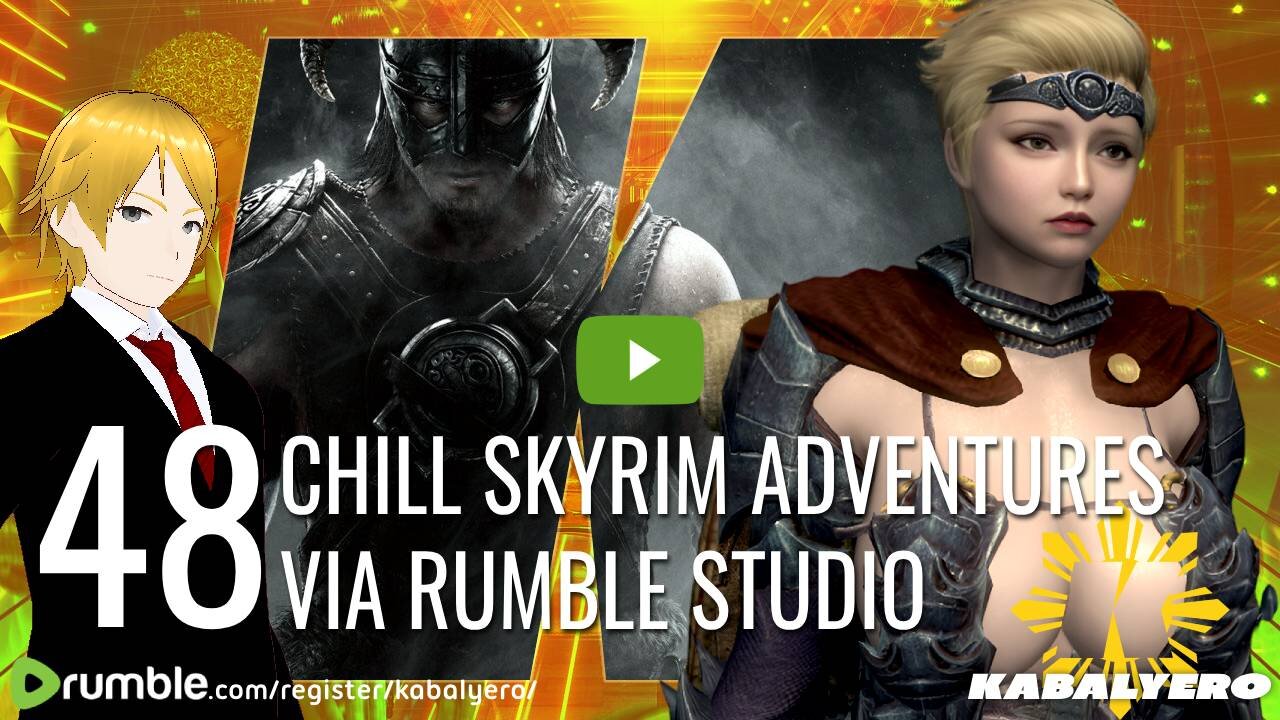 🔴 Skyrim Special Edition [48] 🎮 Chill Skyrim Adventures via Rumble Studio