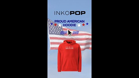 PROUD AMERICAN FLEECE HOODIE