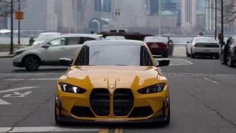 BMW Yellow M3