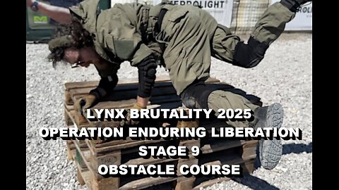 LYNX BRUTALITY 2025 STAGE 9 OBSTACLE COURSE