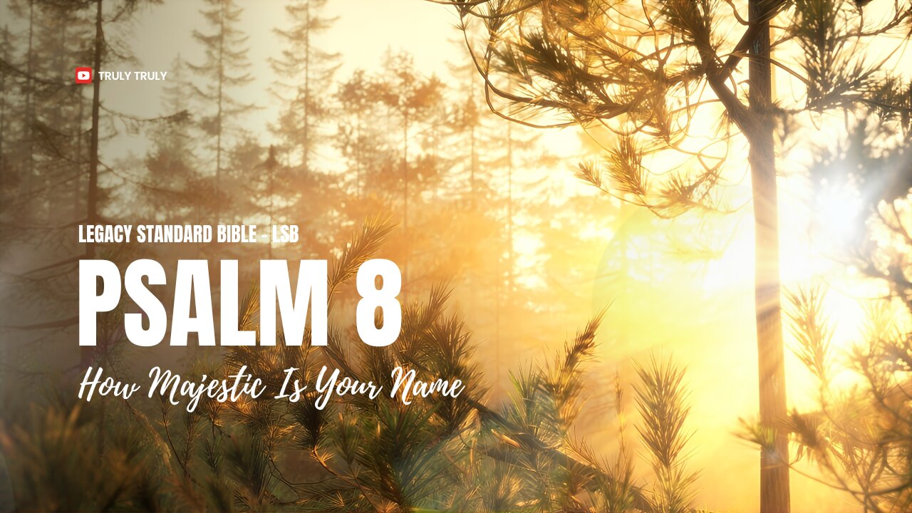 Psalms 8 - How Majestic Is Your Name (Legacy Standard Bible - LSB)