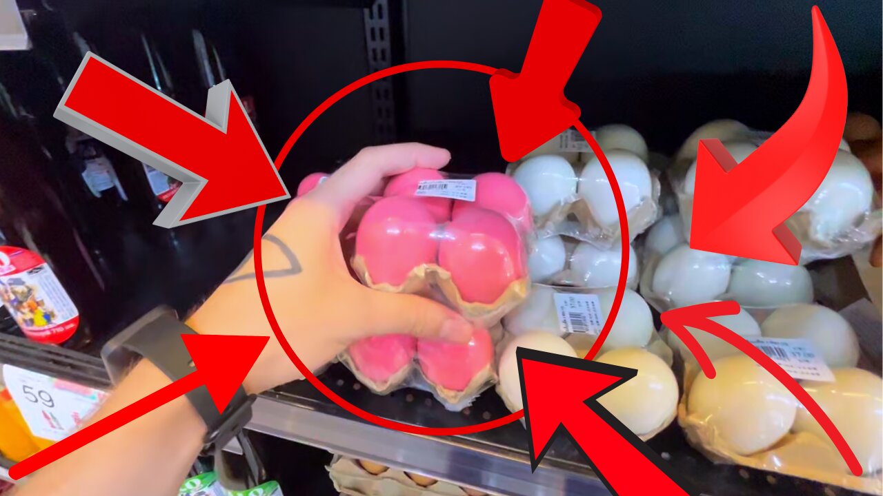 pink eggs? in this economy?