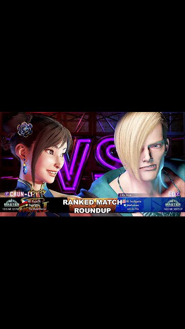 Kuya Kalbo SF6 Ranked Roundup. Chun Li Master Rank [Hori Fight Stick]